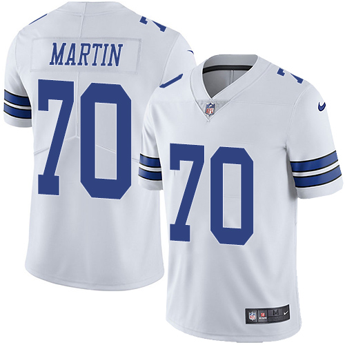 2019 men Dallas Cowboys 70 Martin white Nike Vapor Untouchable Limited NFL Jersey style